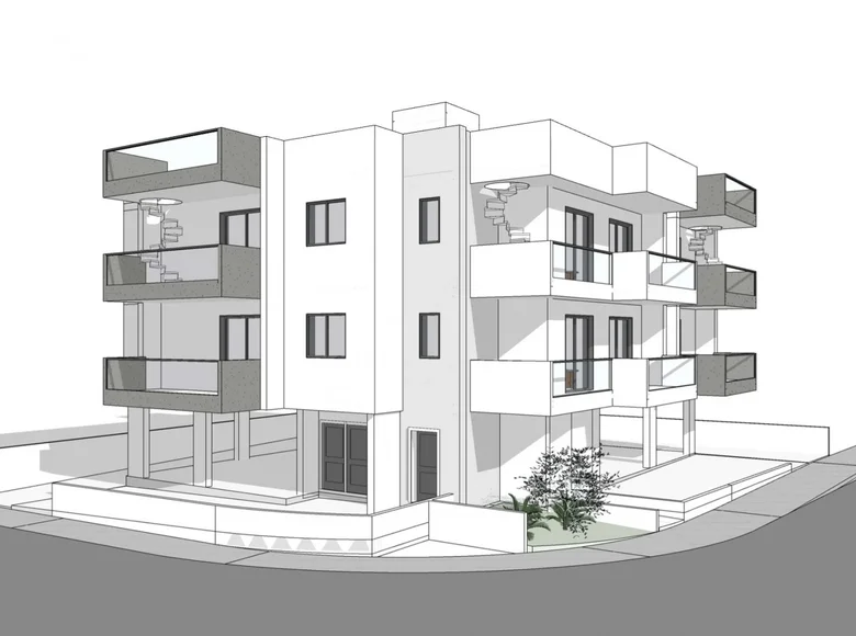 Mieszkanie 2 pokoi 94 m² Dromolaxia Meneou Municipality, Cypr