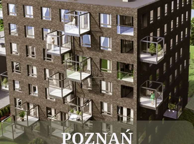 Mieszkanie 3 pokoi 71 m² Poznań, Polska