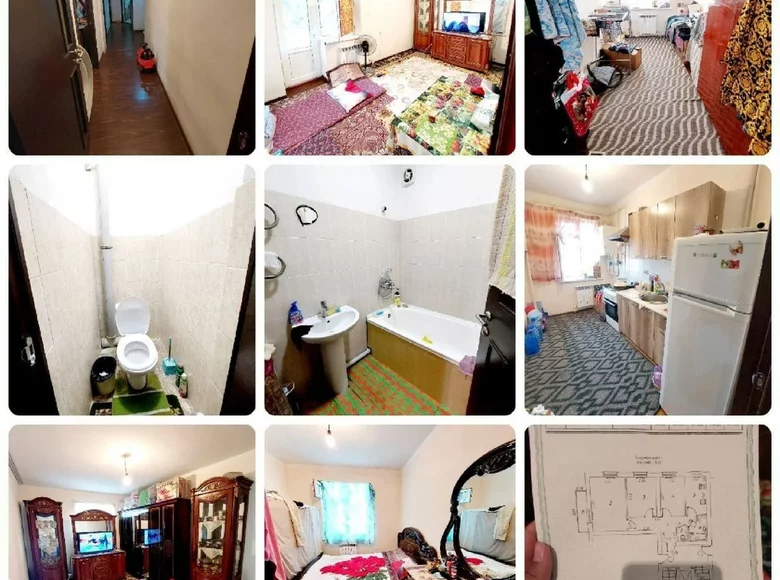 Квартира 3 комнаты 60 м² Ханабад, Узбекистан