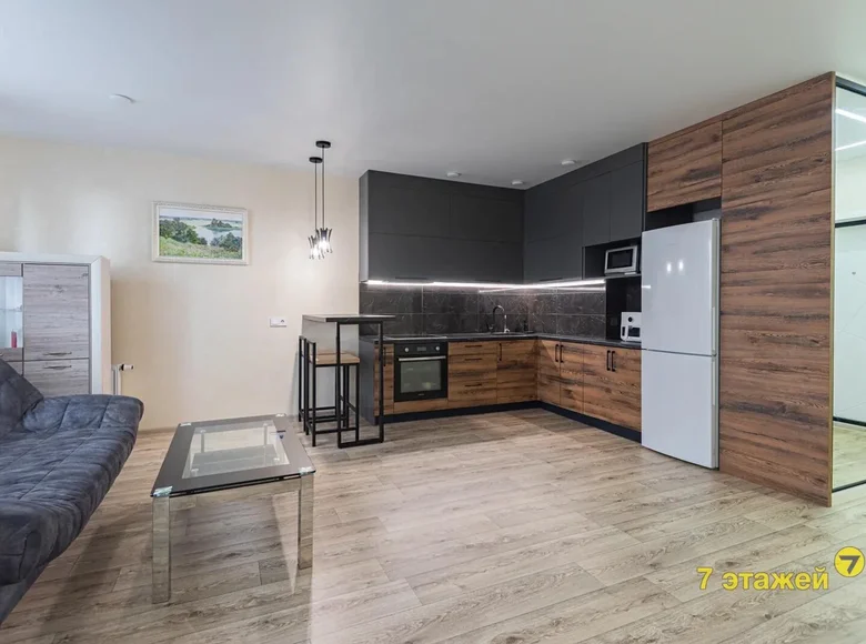 1 room apartment 40 m² Minsk, Belarus