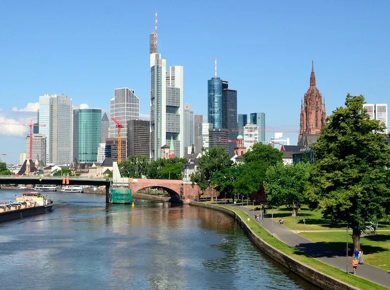2 bedroom apartment 53 m² Frankfurt, Germany