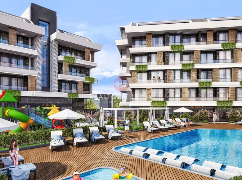 Mieszkanie 1 pokój 42 m² Alanya, Turcja