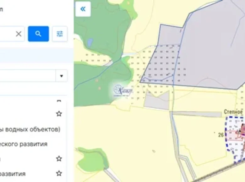 Land  Guryevsky District, Russia