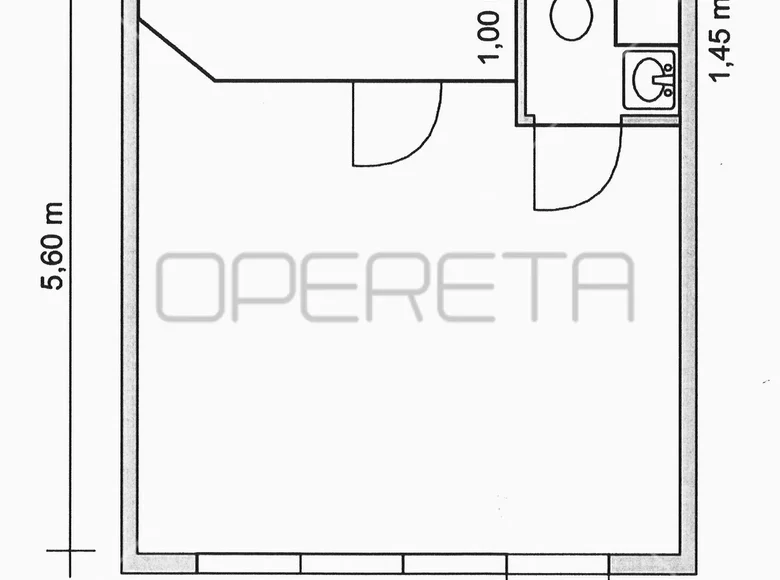 Коммерческое помещение 29 м² Загреб, Хорватия