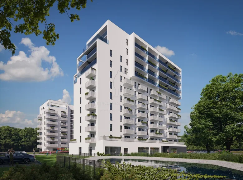 Квартира 1 комната 26 м² Познань, Польша