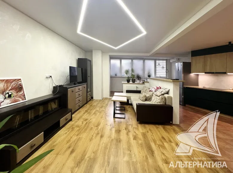 Mieszkanie 3 pokoi 81 m² Muchaviecki sielski Saviet, Białoruś