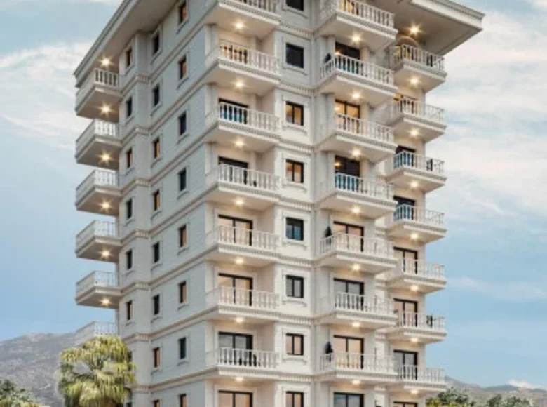 Mieszkanie 3 pokoi 55 m² Alanya, Turcja