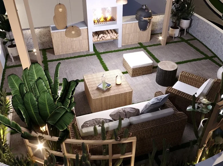 Mieszkanie 2 pokoi 90 m² Aradipu, Cypr