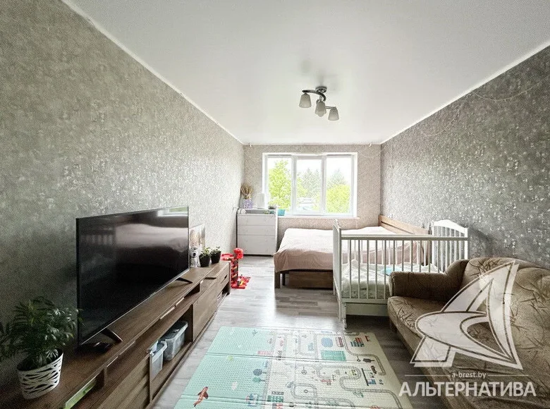 Appartement 1 chambre 37 m² Muchaviecki sielski Saviet, Bélarus