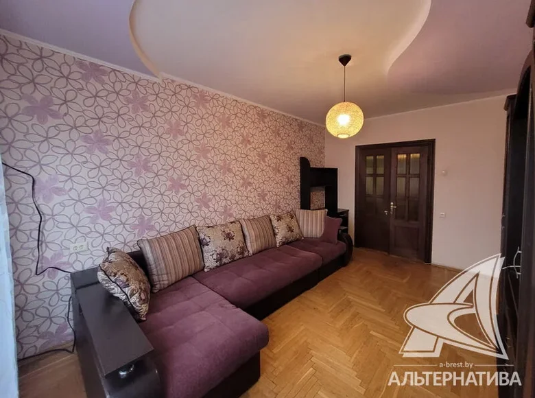 Квартира 2 комнаты 54 м² Брест, Беларусь