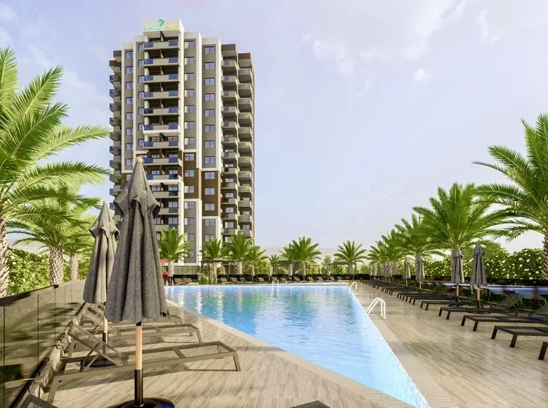 Mieszkanie 3 pokoi 74 m² Mezitli, Turcja