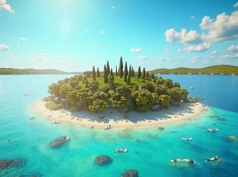 ISLAND IN CROATIA