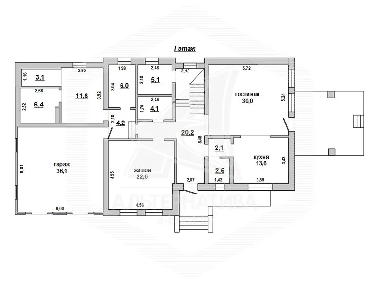 Maison 236 m² Brest, Biélorussie