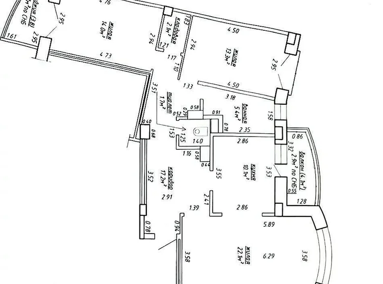 Apartamento 3 habitaciones 87 m² Minsk, Bielorrusia