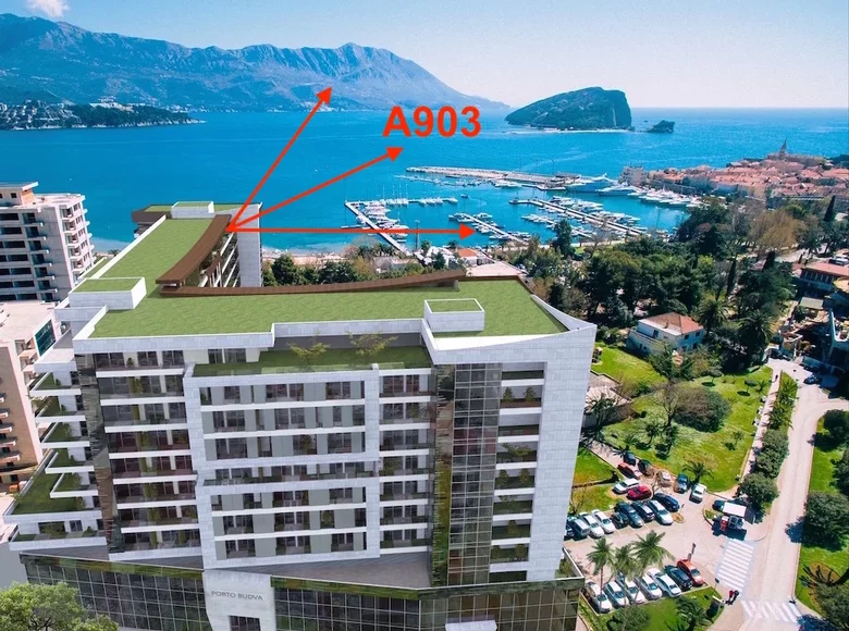 2-Schlafzimmer-Penthouse 126 m² Budva, Montenegro