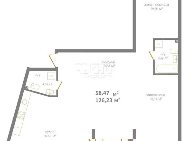 Wohnung 126 m² Nischni Nowgorod, Russland