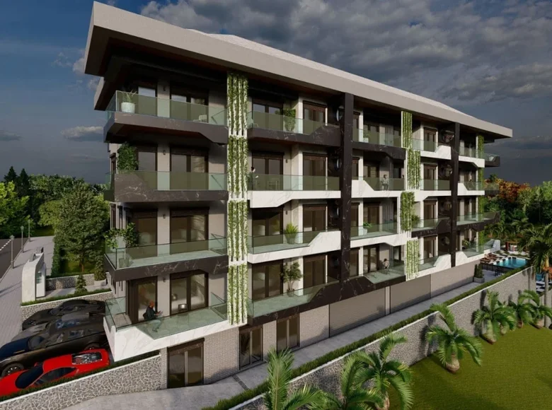 1 bedroom apartment 58 m² Kestel, Turkey