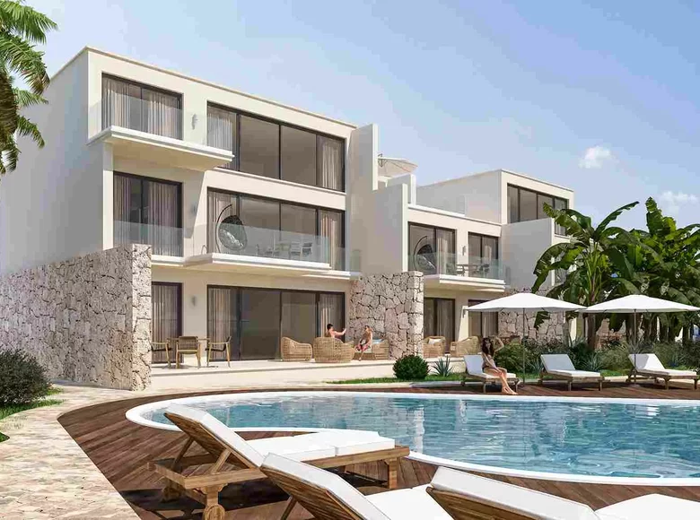 Penthouse 3 pokoi 90 m² Akanthou, Cypr Północny