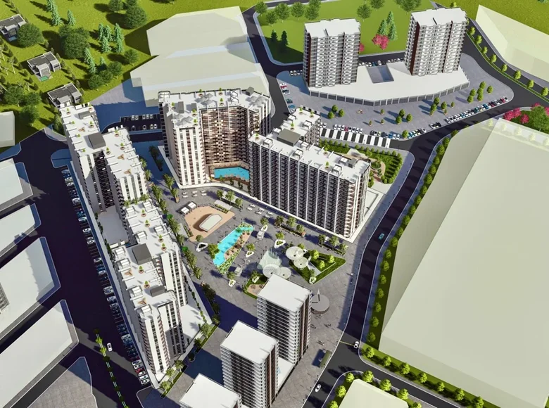 2 bedroom apartment 100 m² Mezitli, Turkey