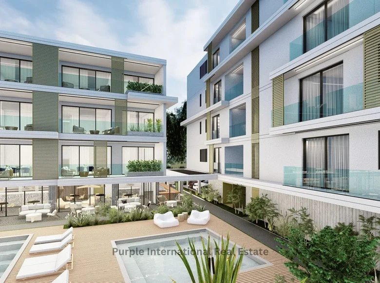 Mieszkanie 2 pokoi 82 m² Yeroskipou, Cypr