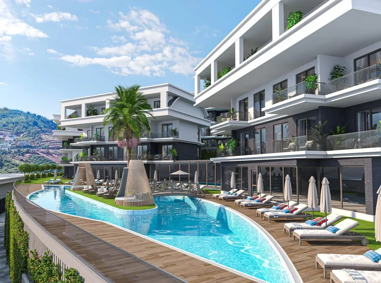 Apartamento 4 habitaciones 100 m² Alanya, Turquía