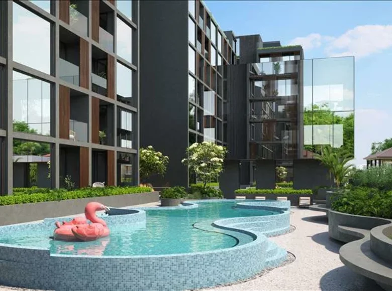 1 bedroom apartment 37 m² Phuket, Thailand