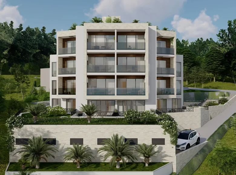 Mieszkanie 3 pokoi 73 m² Tivat, Czarnogóra