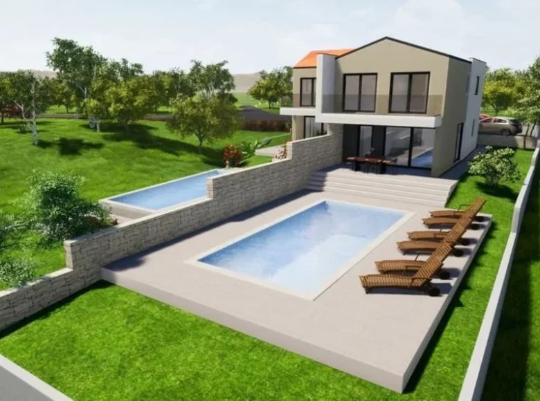 Villa de tres dormitorios 148 m² Mjesni odbor Poganka - Sveti Anton, Croacia