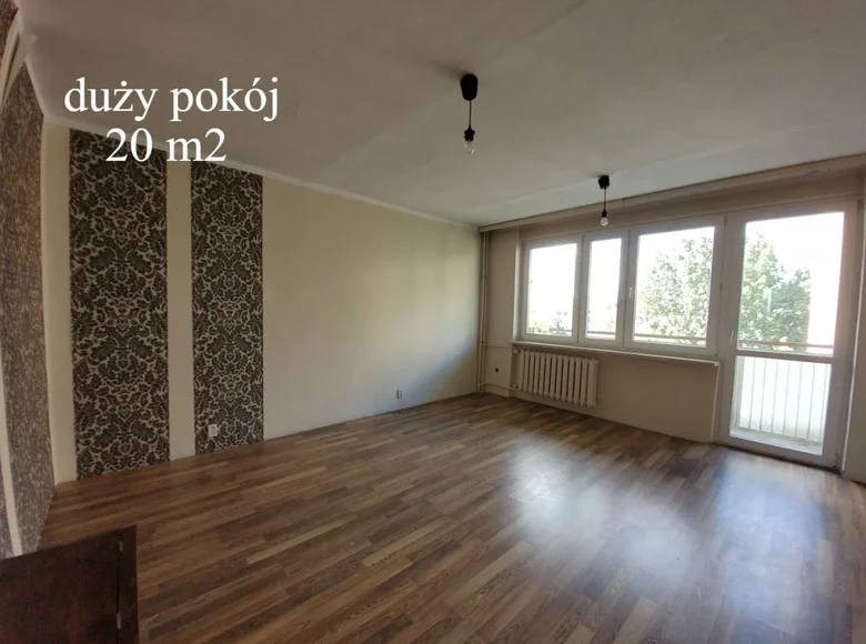 2 room apartment 46 m² Warsaw, Poland