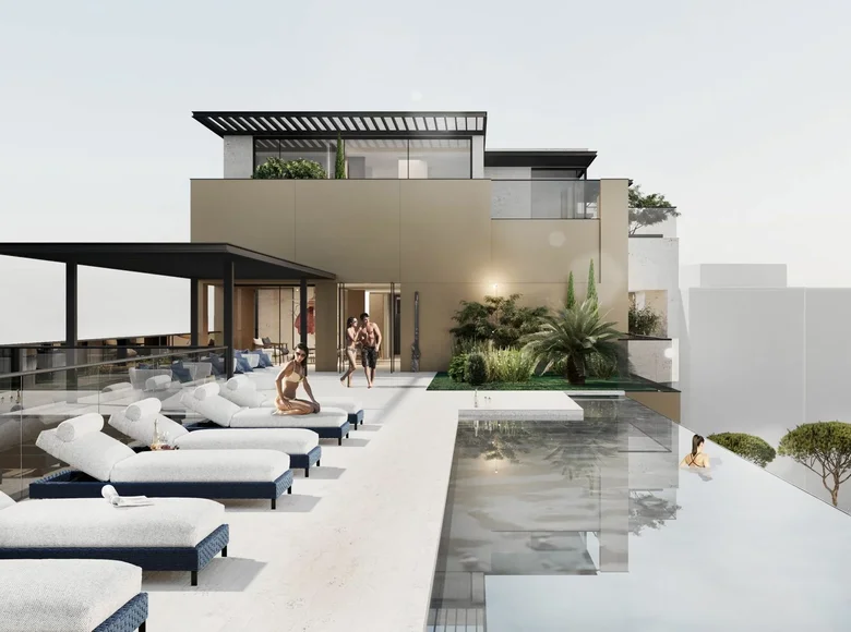 Ático 3 habitaciones 231 m² Tivat, Montenegro