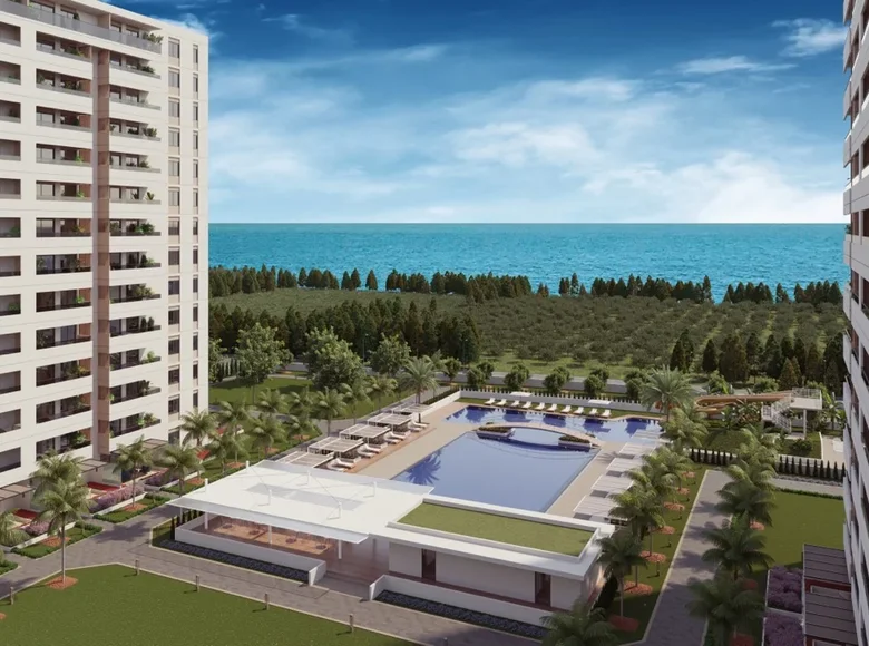 Mieszkanie 2 pokoi 84 m² Mezitli, Turcja