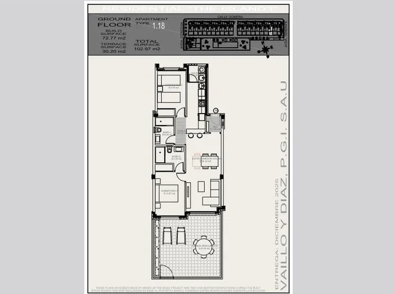 2 bedroom apartment 73 m² Torrevieja, Spain