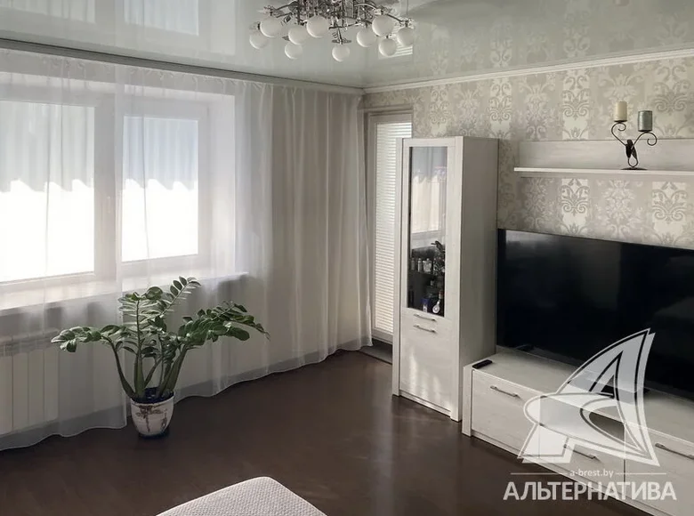 2 room apartment 52 m² Brest, Belarus