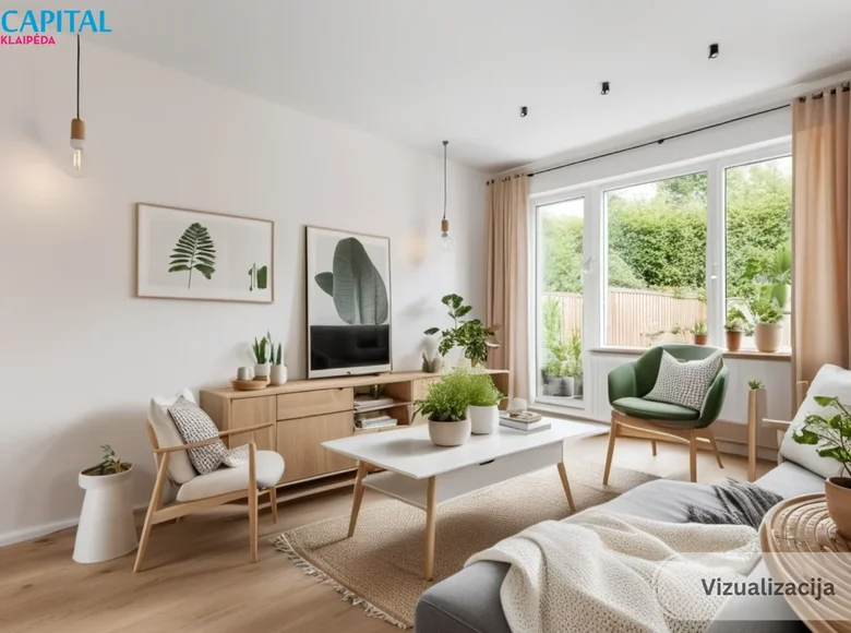 Apartamento 3 habitaciones 64 m² Klaipeda, Lituania