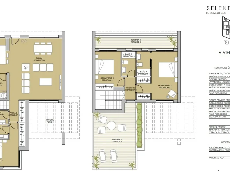 Willa 3 pokoi 150 m² Pilar de la Horadada, Hiszpania