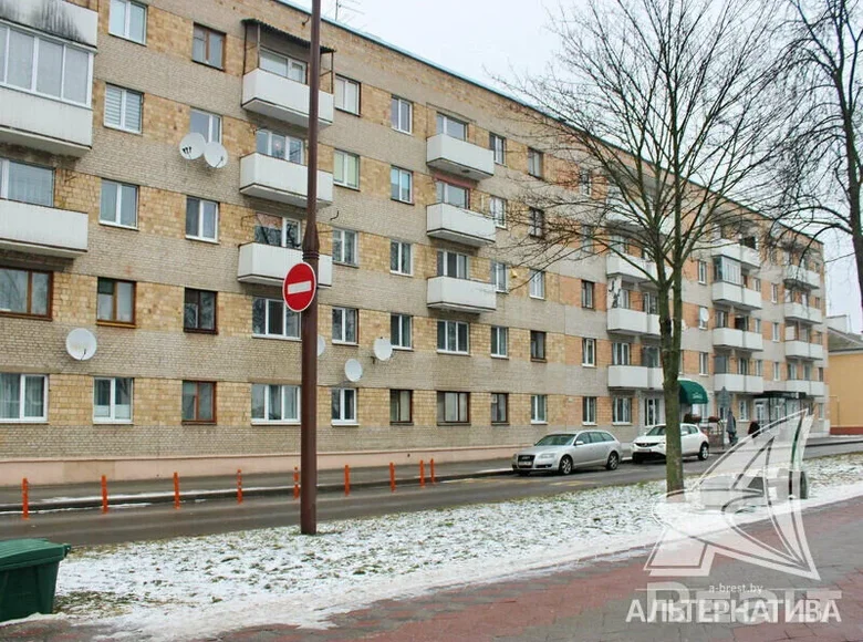 2 room apartment 42 m² Brest, Belarus