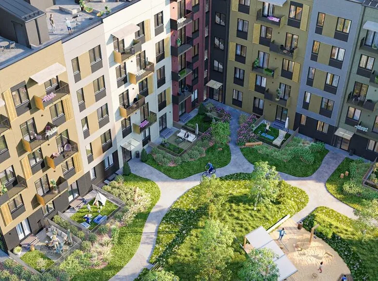 Appartement 3 chambres 73 m² Kalodziscanski sielski Saviet, Bélarus