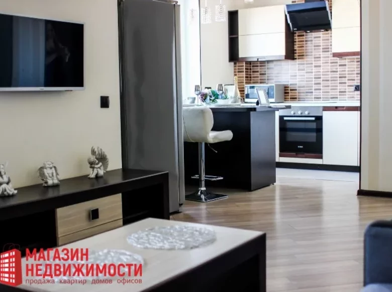 Appartement 2 chambres 56 m² Hrodna, Biélorussie