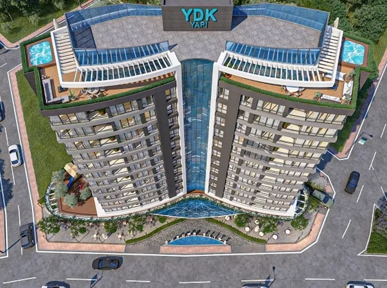 2 bedroom apartment 91 m² Atasehir, Turkey