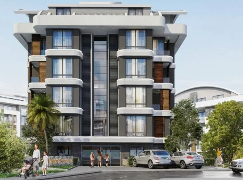 1 bedroom apartment 38 m² Oba, Turkey