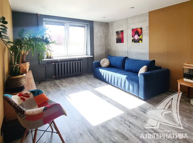 Wohnung 1 zimmer 32 m² Muchaviecki sielski Saviet, Belarus