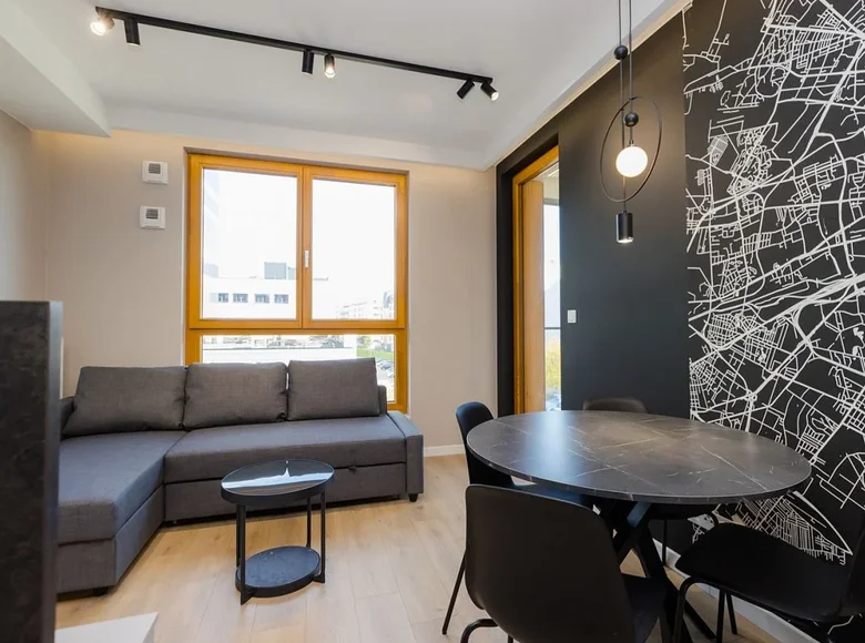 2 room apartment 40 m² in Warsaw, Poland