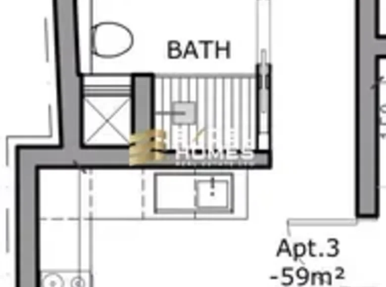 1 bedroom apartment  Gżira, Malta