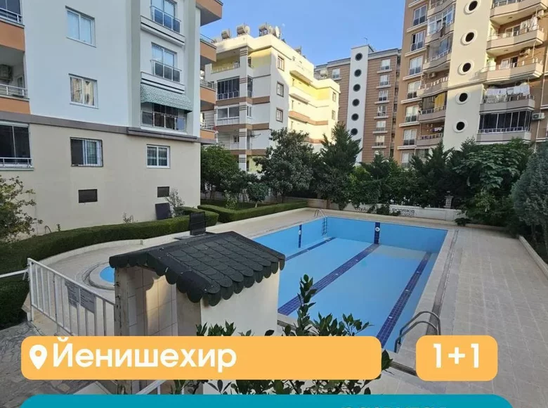 1 bedroom apartment 50 m² Mersin, Turkey