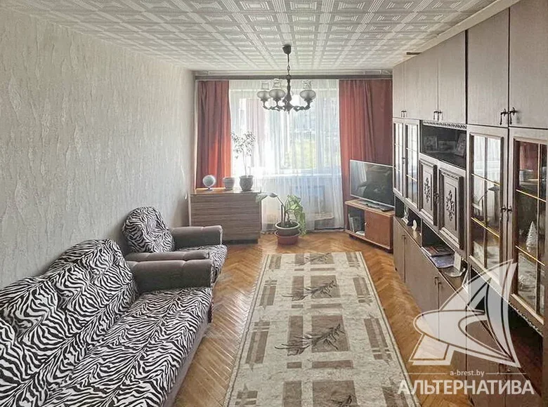 Mieszkanie 4 pokoi 81 m² Brześć, Białoruś