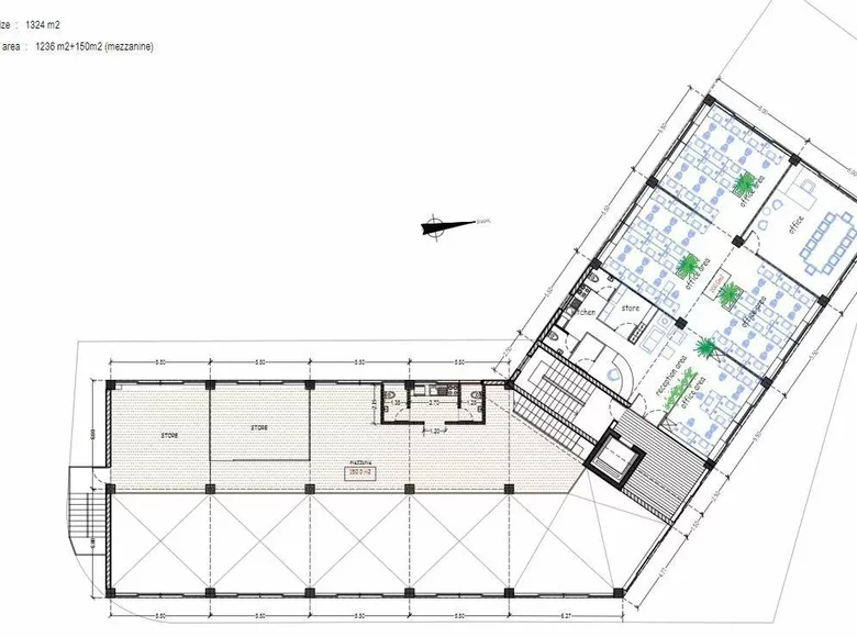 Office 550 m² in Paphos District, Cyprus