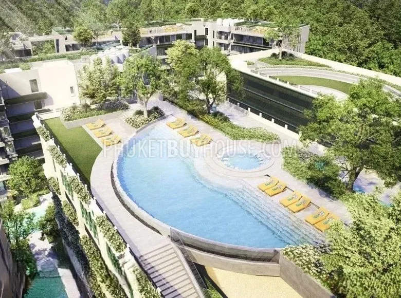 Mieszkanie 2 pokoi 66 m² Karon, Tajlandia