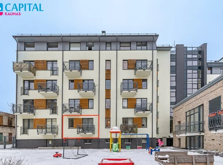 Квартира 1 комната 35 м² Вильнюс, Литва