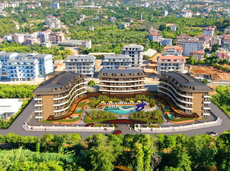 Wohnung 2 Zimmer 52 m² Alanya, Türkei