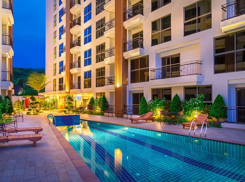 Studio apartment 27 m² Pattaya, Thailand